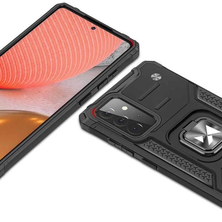 Wozinsky Wozinsky Ring Armor Skal Galaxy A72 - Blå