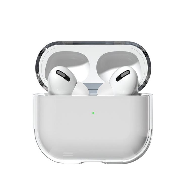 OEM AirPods 1/2 Skal Hörlurar Hard - Transparent