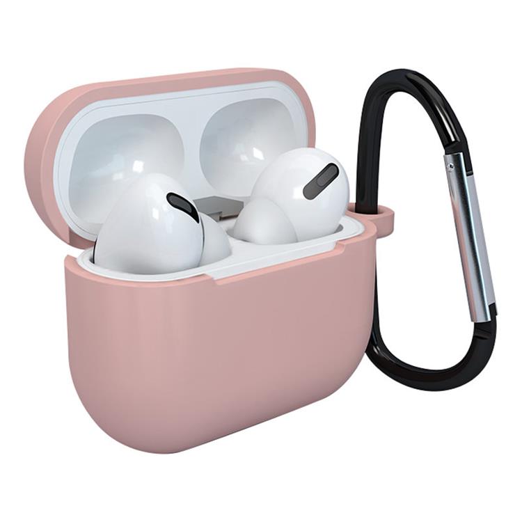 OEM AirPods 3 Skal Silicone Hörlurar Hook - Rosa