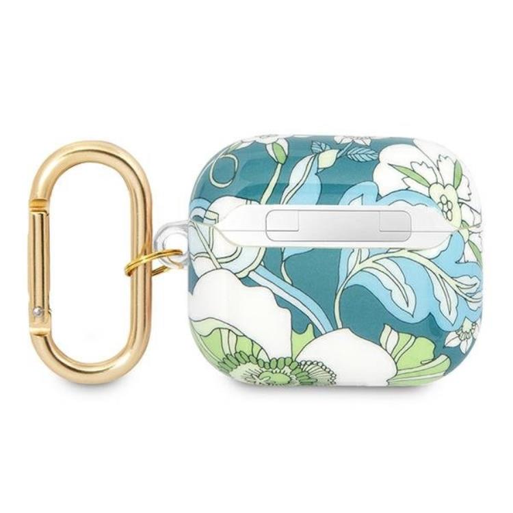 Guess Guess AirPods 3 Skal Flower Strap - Grön