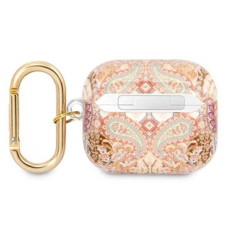 Guess Guess AirPods 3 Skal Paisley Strap Collection - Guld