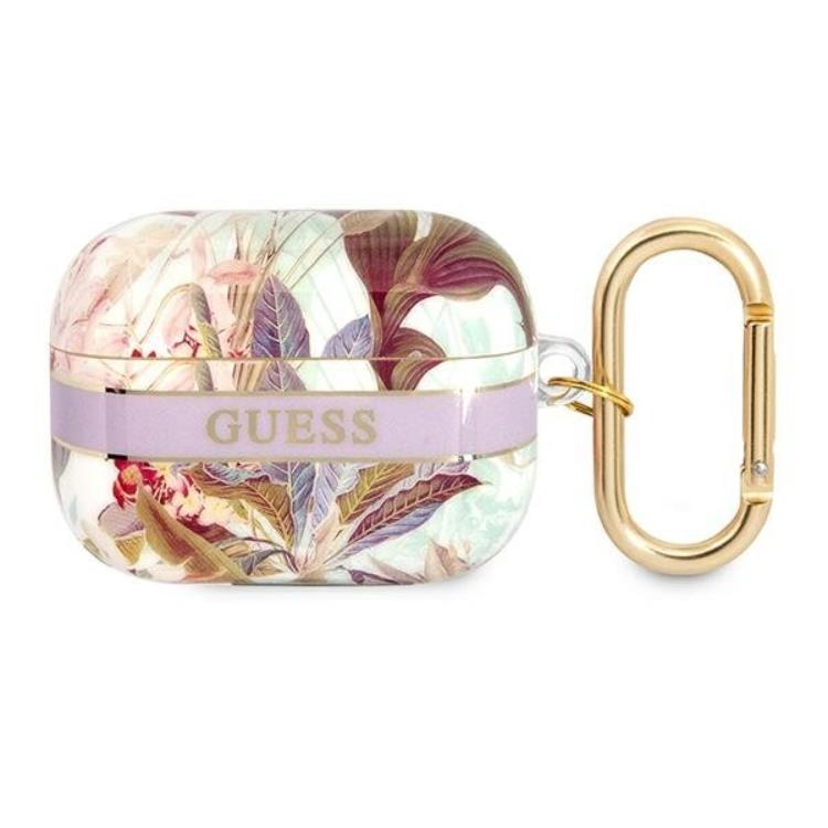 Guess Guess AirPods Pro Skal Flower Strap Collection - Rosa