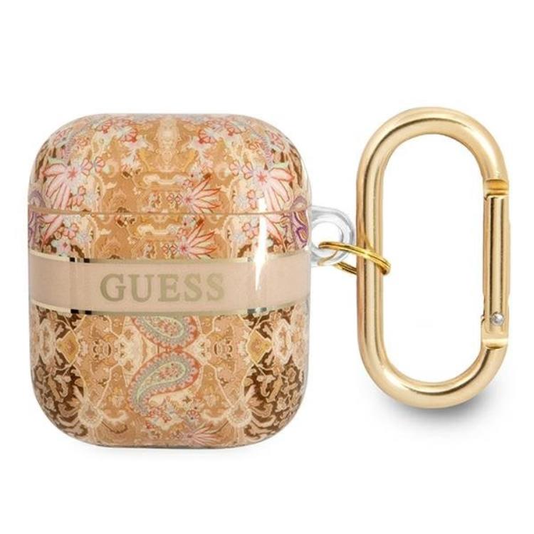 Guess Guess AirPods Skal Paisley Strap Collection - Guld