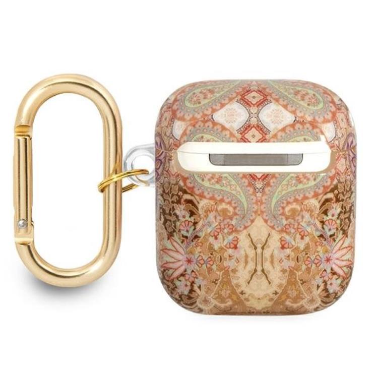Guess Guess AirPods Skal Paisley Strap Collection - Guld