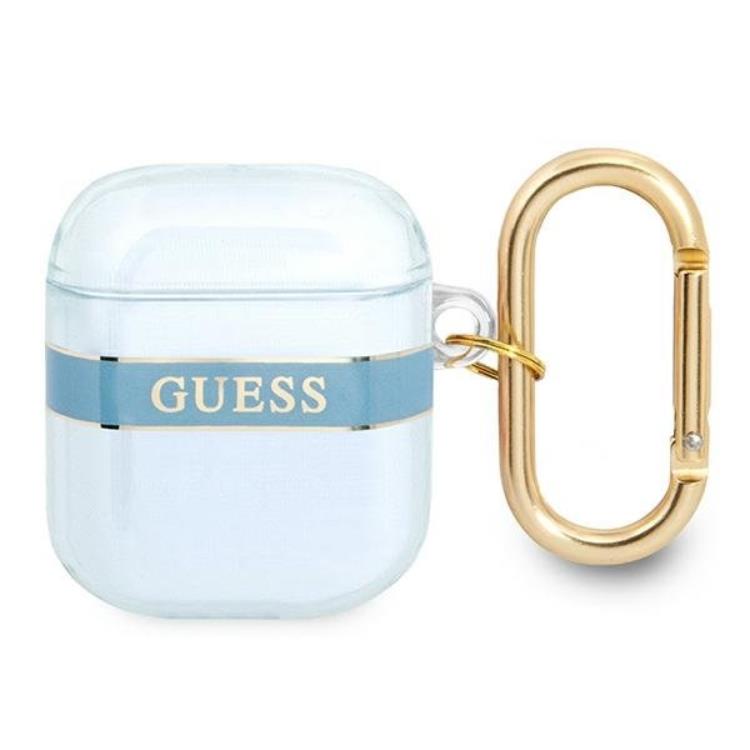 Guess Guess AirPods Skal Strap Collection - Blå