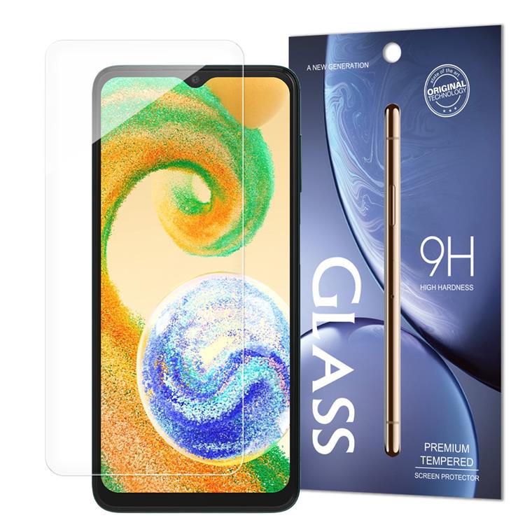 OEM Samsung Galaxy A04s 4G Härdat glas 9H Standard - Transparent