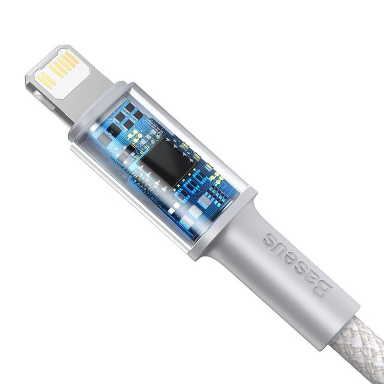 BASEUS Baseus Power USB-C till Lightning kabel 20 W 1m - Vit
