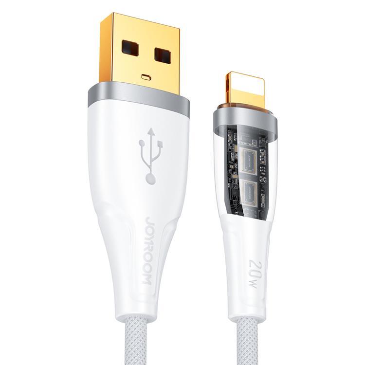 Joyroom Joyroom Fast USB-C till Lightning kabel 2.4A 1.2m - Vit
