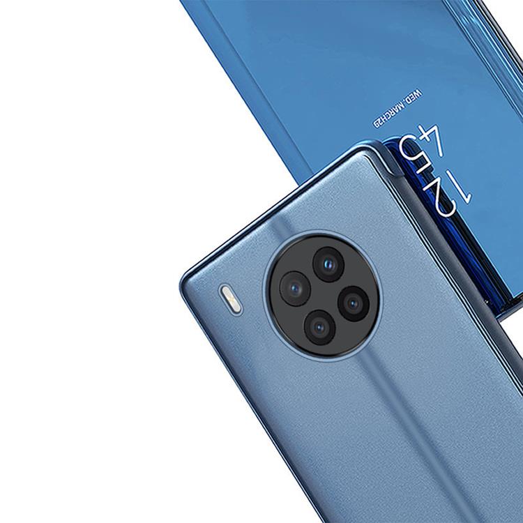 OEM Huawei Nova 8i Fodral Clear View Flip - Svart