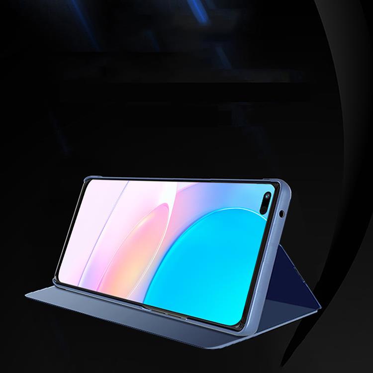 OEM Huawei Nova 8i Fodral Clear View Flip - Svart