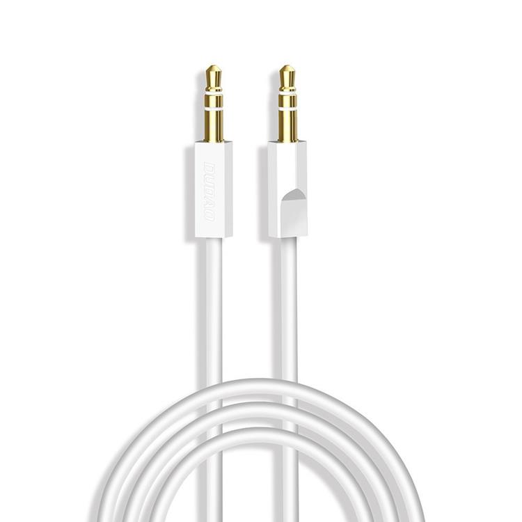 Dudao Dudao Stereo AUX 3.5mm Mini Jack Kabel 1m - Vit