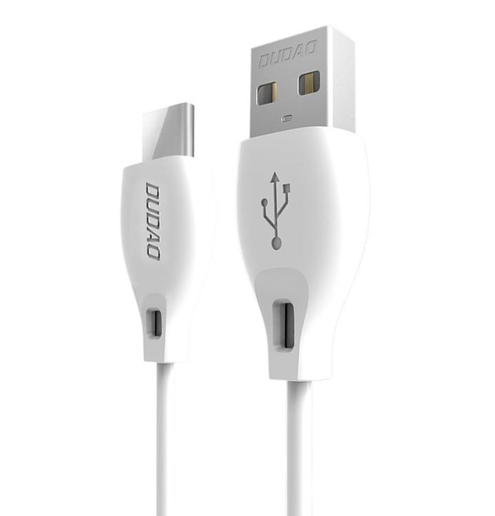 Dudao Dudao USB-C till USB-A kabel 1m - Vit