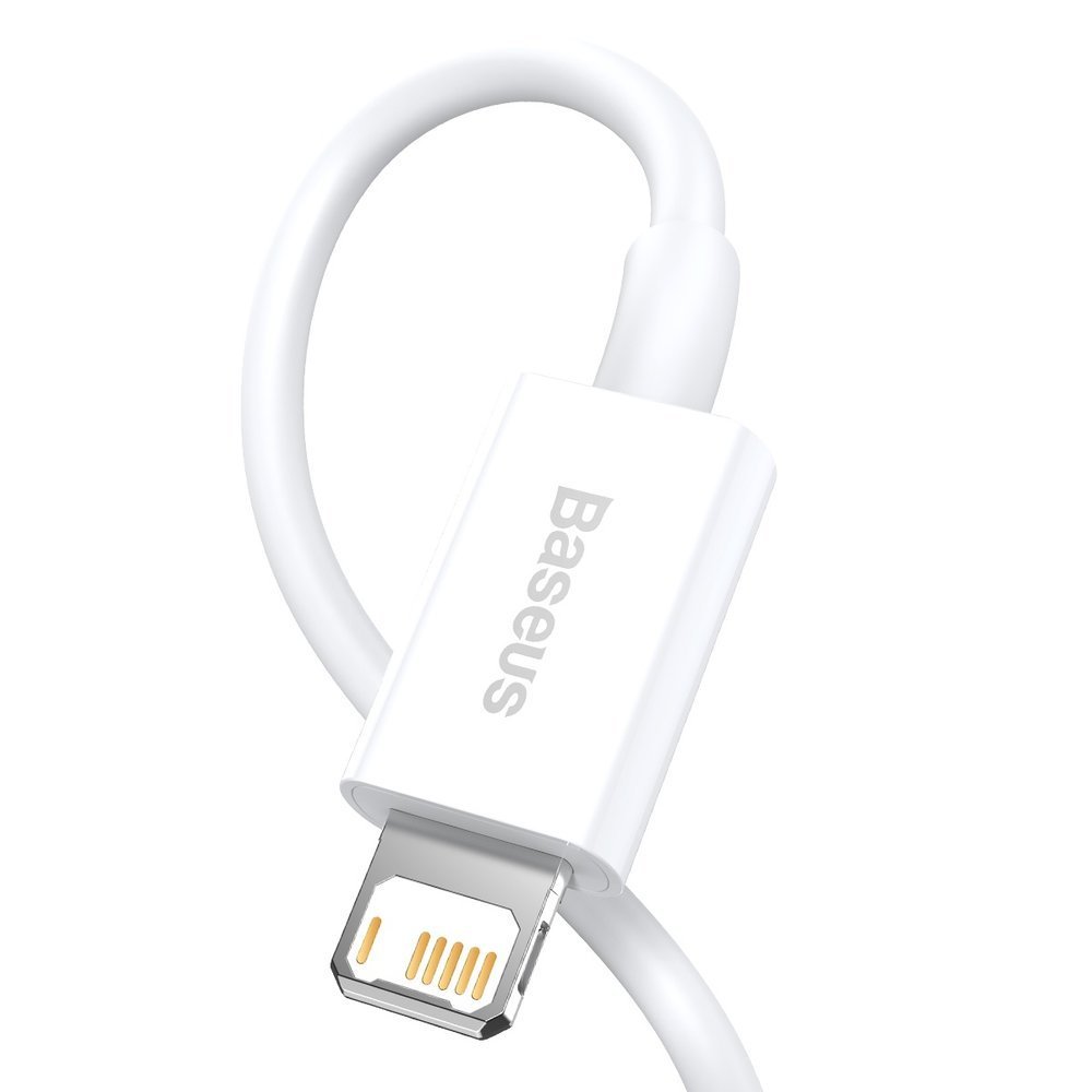 BASEUS Baseus Superior USB-A till Lightning kabel 1.5m - Vit