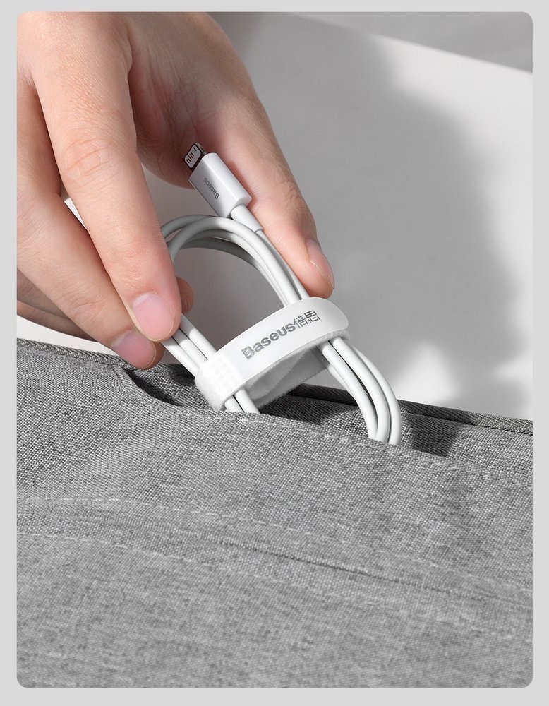 BASEUS Baseus Superior USB-A till Lightning kabel 1.5m - Vit