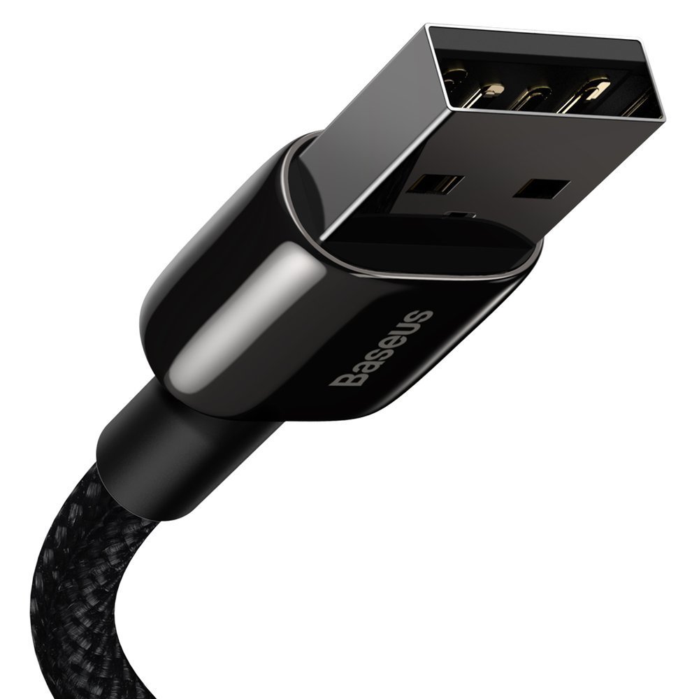 BASEUS Baseus Tungsten USB-A till Lightning kabel 1m - Svart