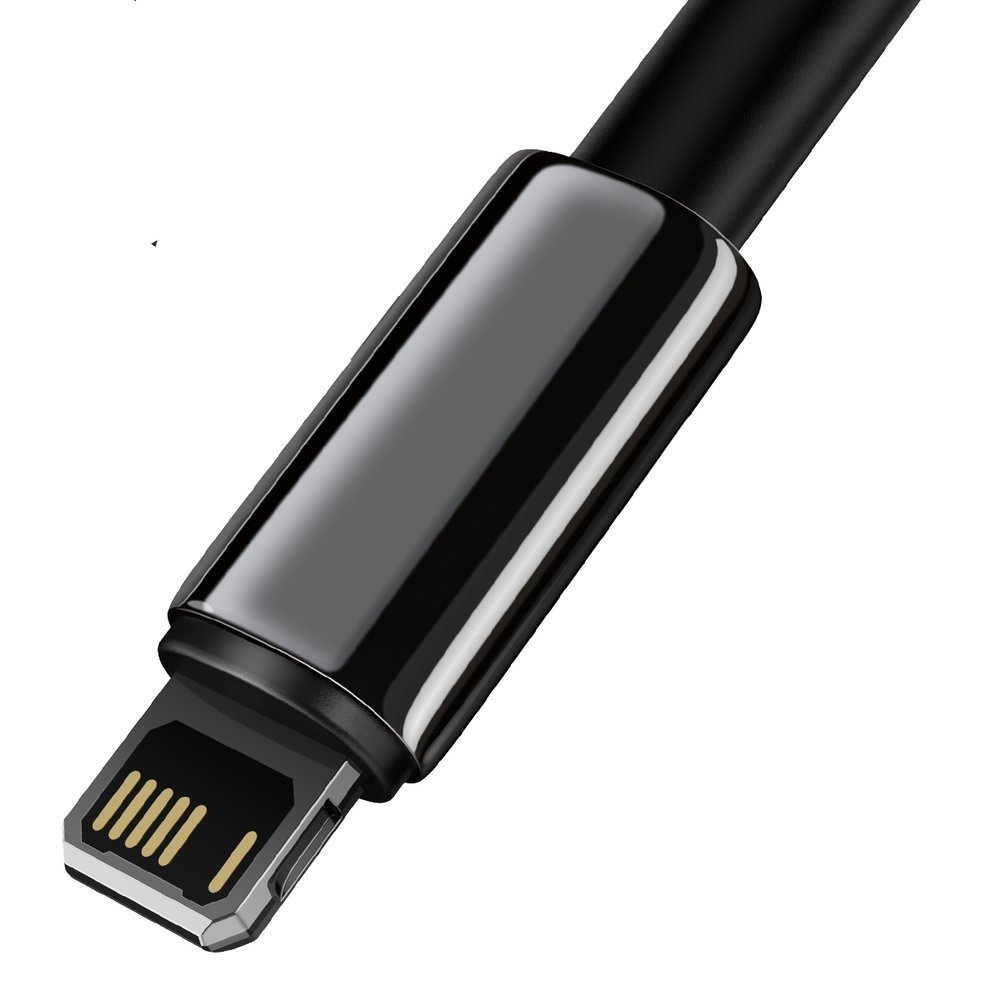 BASEUS Baseus Tungsten USB-A till Lightning kabel 2m - Svart