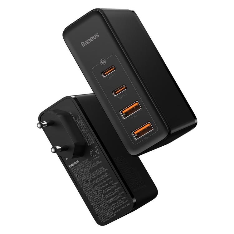 BASEUS Baseus GaN2 Pro Väggladdare USB Type-C 100W - Svart