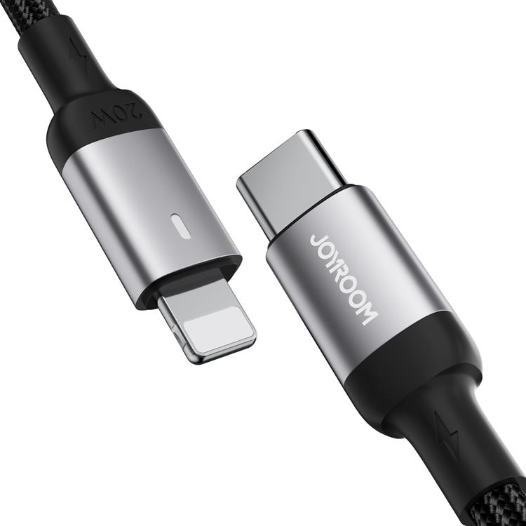 Joyroom Joyroom A10 USB-C till Lightning kabel 20W 1.2m - Svart