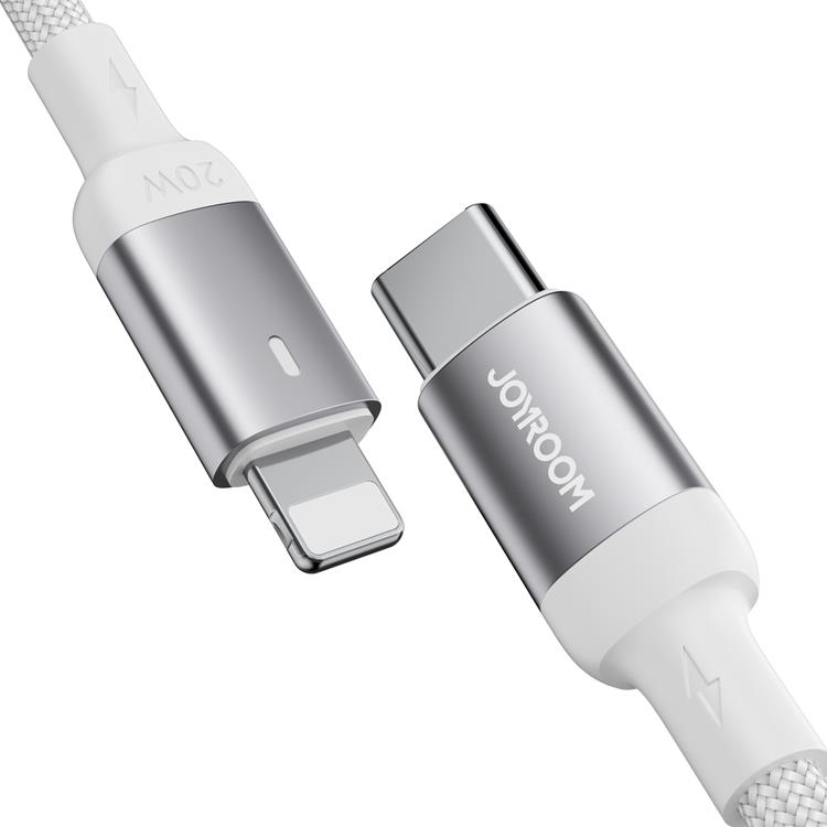 Joyroom Joyroom A10 USB-C till Lightning kabel 20W 1.2m - Vit