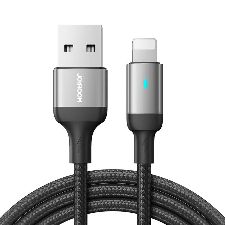 Joyroom Joyroom A10 USB-A till Lightning kabel 1.2m - Svart