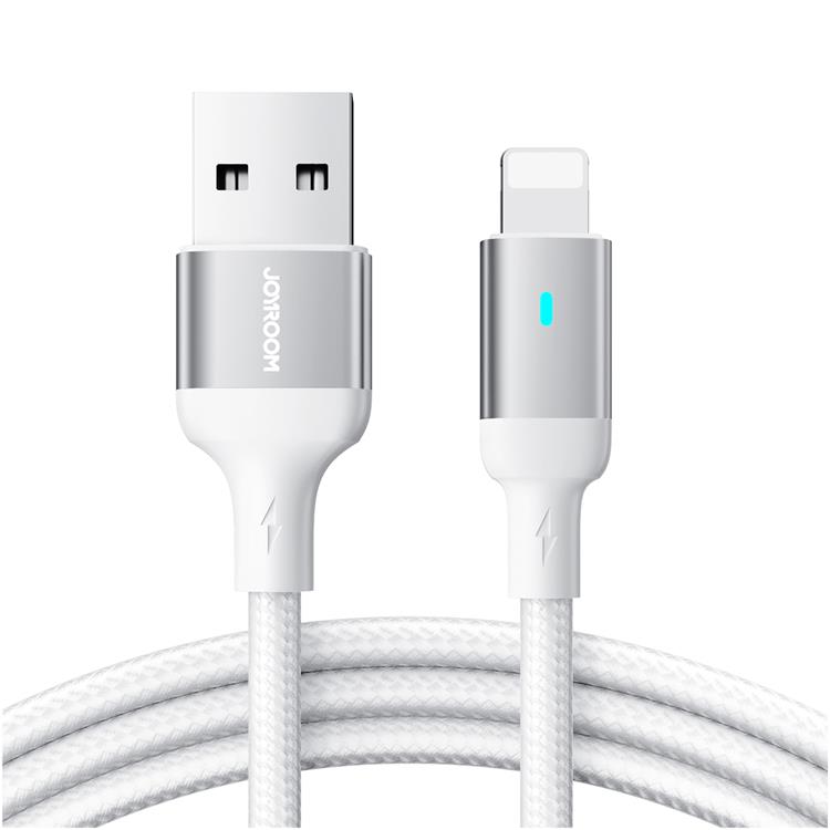 Joyroom Joyroom A10 USB-A till Lightning kabel 2m - Vit