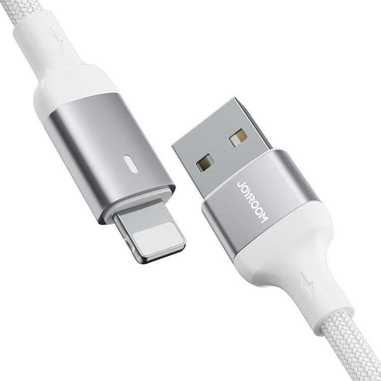 Joyroom Joyroom A10 USB-A till Lightning kabel 2m - Vit