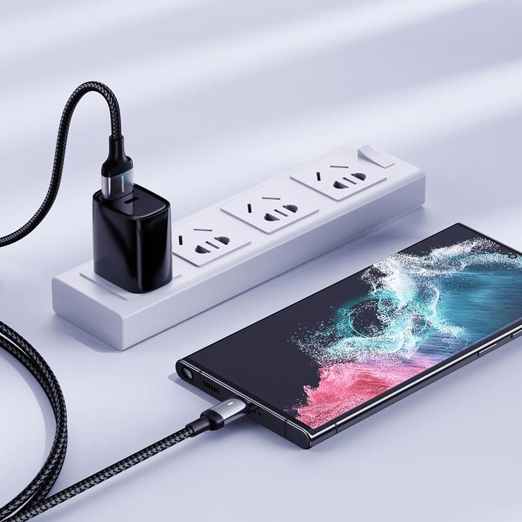 Joyroom Joyroom A10 USB-C till USB-A kabel 3A 1.2m - Svart