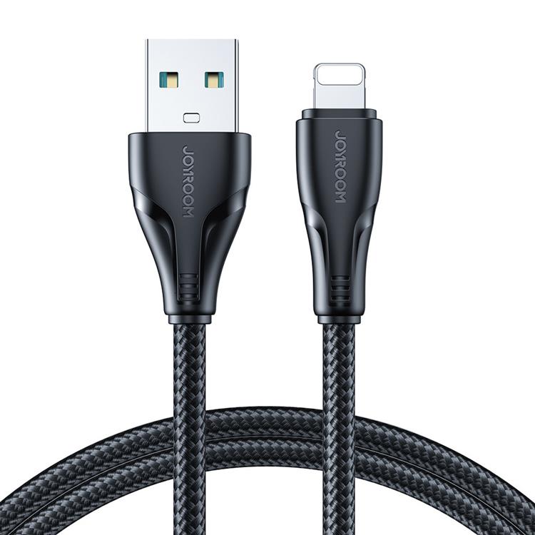 Joyroom Joyroom Surpass USB-A till Lightning kabel 2m - Svart