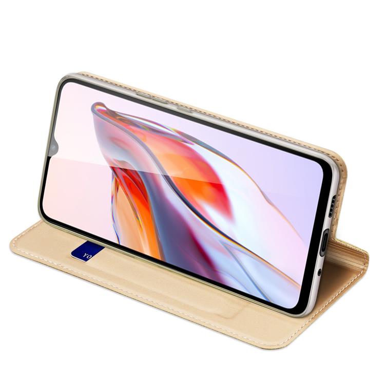 Dux Ducis DUX DUCIS Skin Pro Redmi 11A/Redmi 12C/Poco C55 Plånboksfodral PU Läder