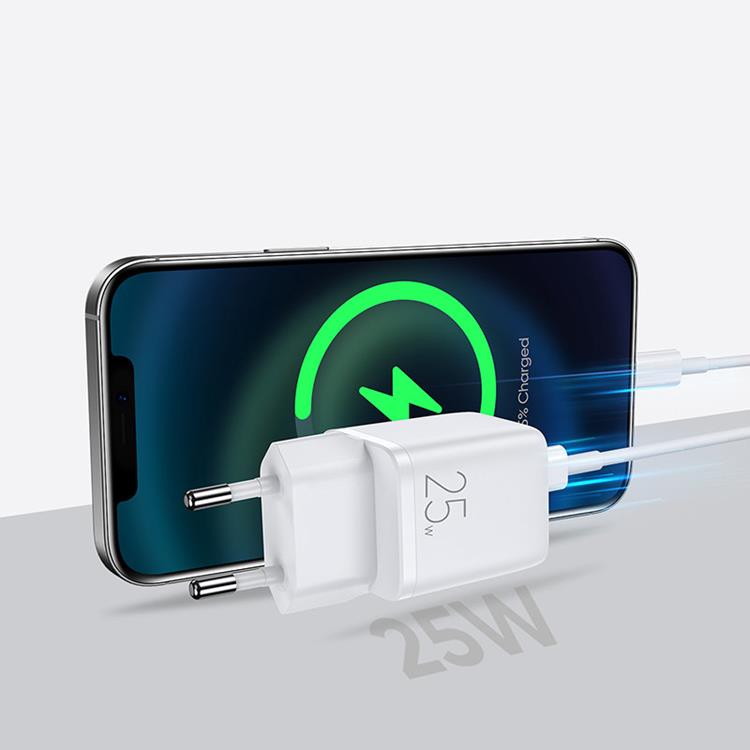 Joyroom Joyroom EU Väggladdare 25W USB-C - Vit