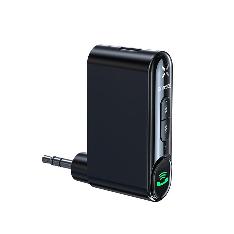 BASEUS Baseus Bluetooth AUX Transmitter 145mAh - Svart