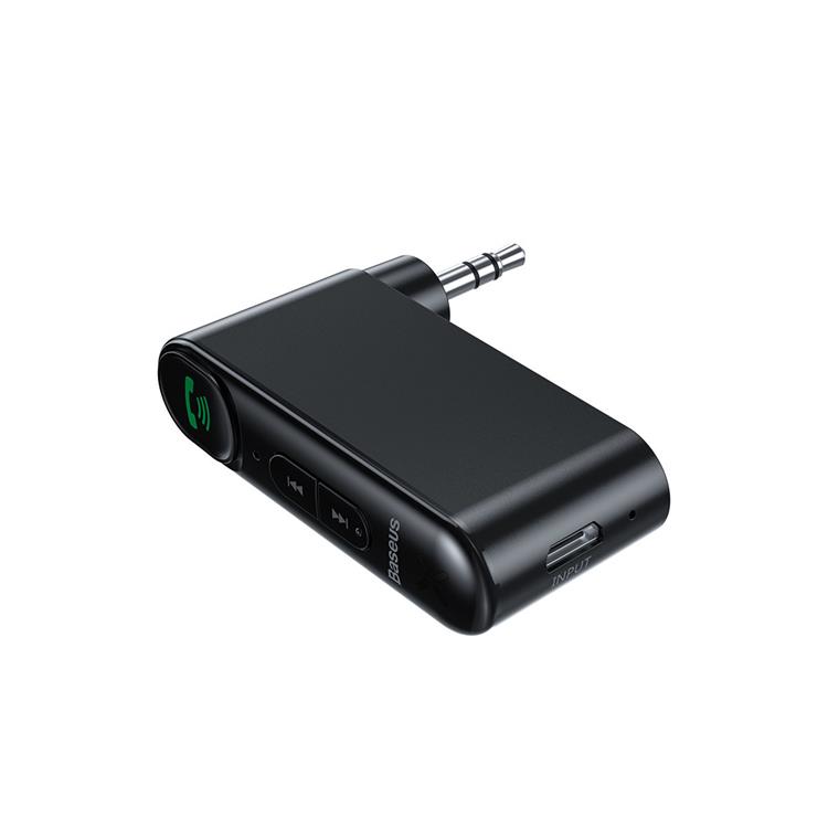 BASEUS Baseus Bluetooth AUX Transmitter 145mAh - Svart