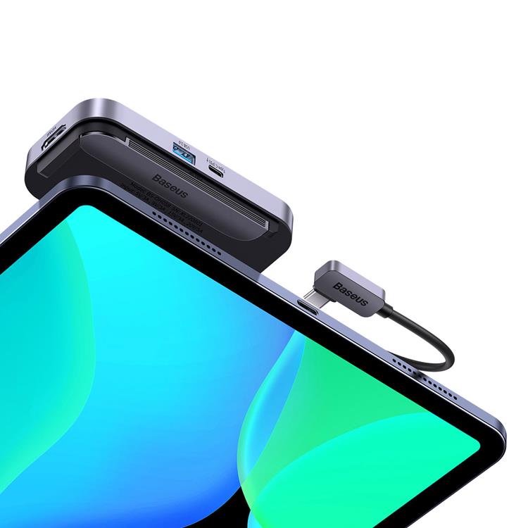 BASEUS Baseus 6in1 Universal HUB USB-C - Mörk Grå
