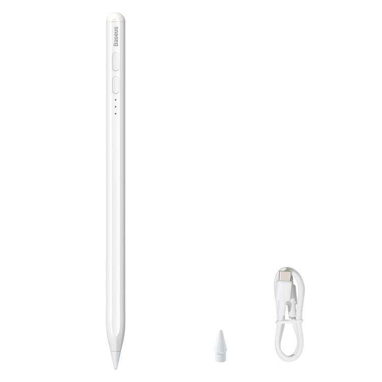 BASEUS Baseus Active Stylus Penna Smooth För iPad USB-C Kabel - Vit