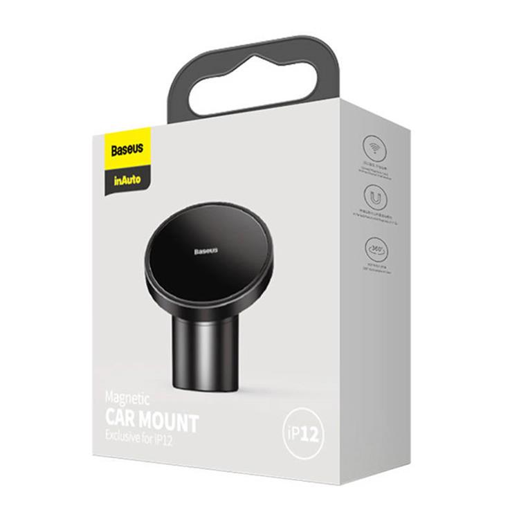 BASEUS Baseus Magnetisk Bilhållare Luftventil/Instrumentbräda Svart