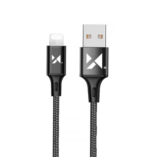 Wozinsky Wozinsky USB-A till Lightning kabel 1m - Svart