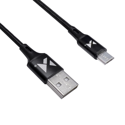 Wozinsky Wozinsky Micro USB Kabel 1m - Svart