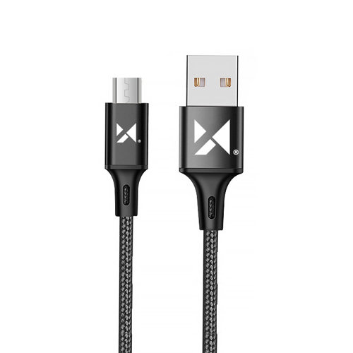 Wozinsky Wozinsky Micro USB Kabel 1m - Svart
