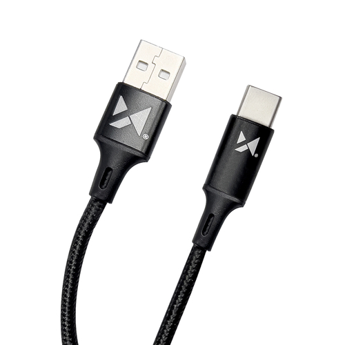 Wozinsky Wozinsky USB-C till USB-A kabel 2m - Svart