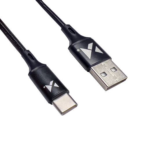 Wozinsky Wozinsky USB-C till USB-A kabel 2m - Svart