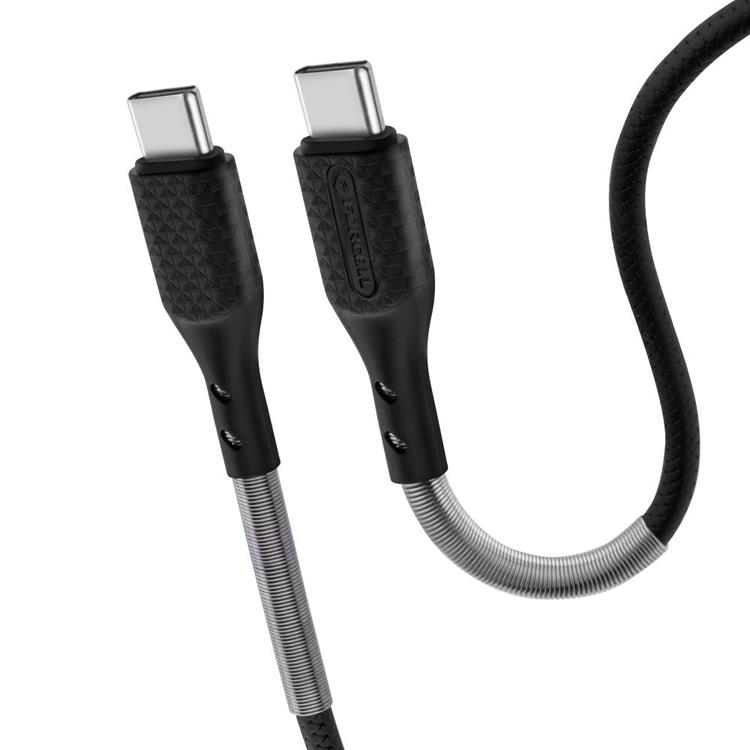 Forcell Forcell Kol USB-C till USB-C kabel 60W 1m - Svart