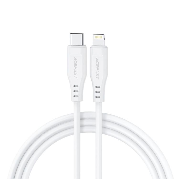 Acefast Acefast USB-C till Lightning kabel 30W 1.2m - Vit
