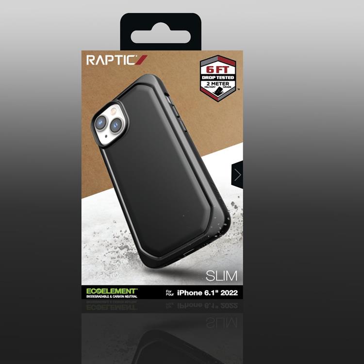 Raptic Raptic iPhone 14 Plus Skal Slim - Svart