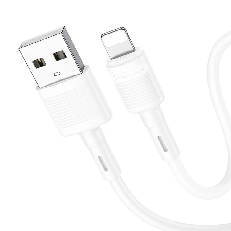 Hoco Hoco USB Till Lightning Kabel 1m - Vit