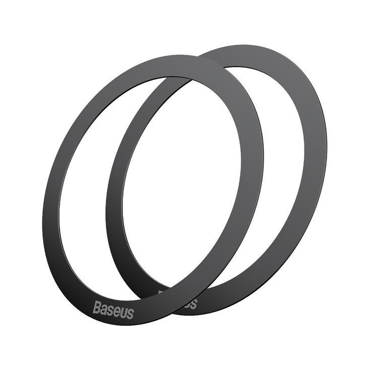 BASEUS Baseus Halo MagSafe Magnetic Ring 2 Pcs - Svart