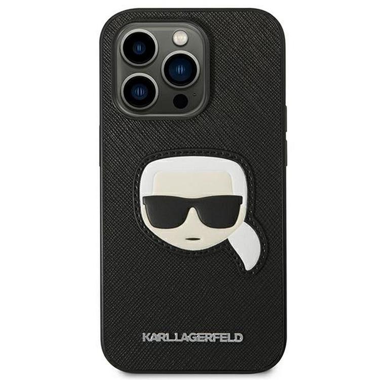 KARL LAGERFELD Karl Lagerfeld iPhone 14 Pro Skal Original Faceplate - Svart