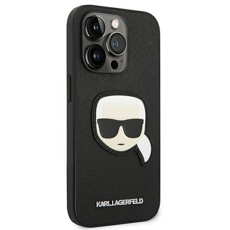 KARL LAGERFELD Karl Lagerfeld iPhone 14 Pro Skal Original Faceplate - Svart