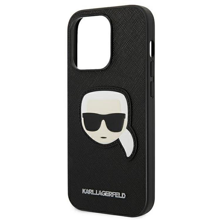 KARL LAGERFELD Karl Lagerfeld iPhone 14 Pro Skal Original Faceplate - Svart