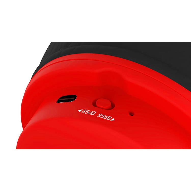 POKEMON POKEMON Junior On-Ear Trådlösa Hörlurar - Röd