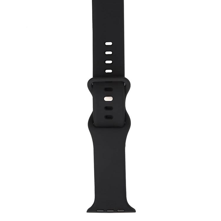 GEAR GEAR Apple Watch 2/3/4/5/6/7/SE (41/40/38mm) Silikon Armband - Svart